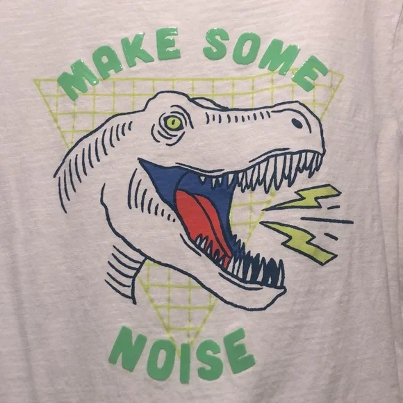Lot of 2x: NWT [Ideology] Athletic & NWOT [dip] White Dinosaur T-Shirts - Y Sz L - Picture 6 of 12
